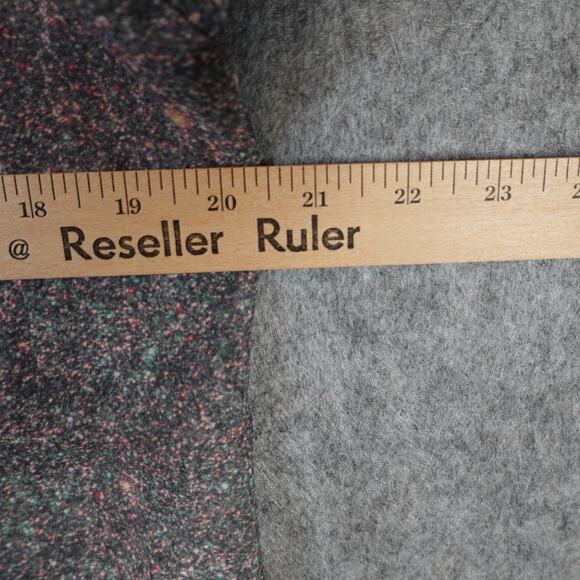 Theory Top Womens Medium Silk Button Front Long Sleeve Burning Glitter Notin - Picture 8 of 10